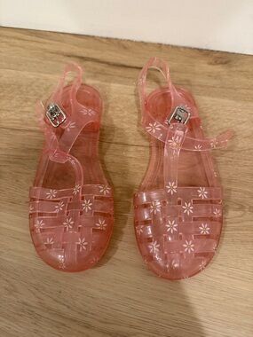 GAP Pink Daisy Jelly Sandals for Women